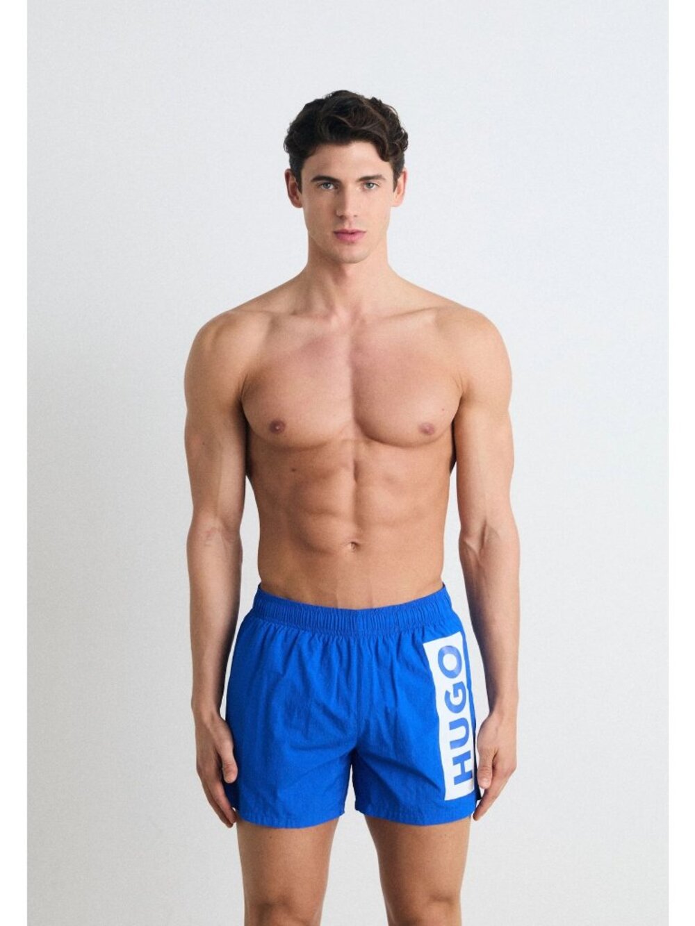 NWT HUGO Okko Swim Trunks Open Blue Mens Size Medium 6 pcs Available
